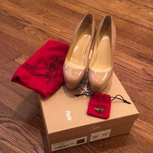 Christian Louboutin Bianca 120 Patent Calf heels